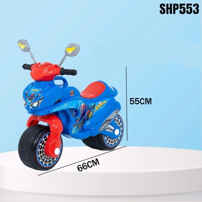 Mainan Anak Motor Balap/ Mainan Motor-Motoran Bisa Dinaiki Shp