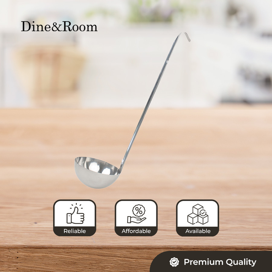 Dine & Room | Small Deep Soup Ladle | Soup Ladle | Sendok Sup Stainless Steel