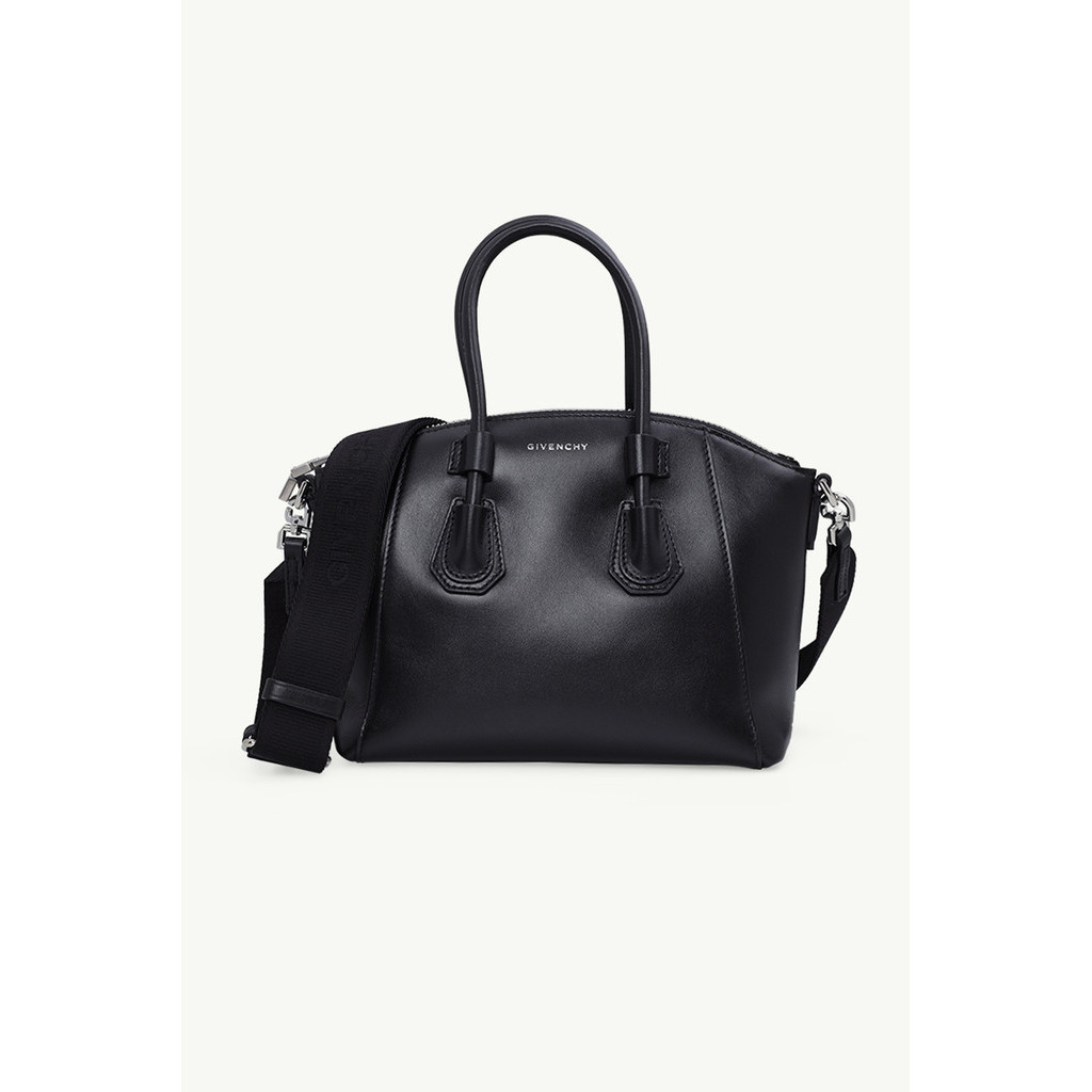 GIVENCHY Mini Antigona Sport Bag in Black Calfskin