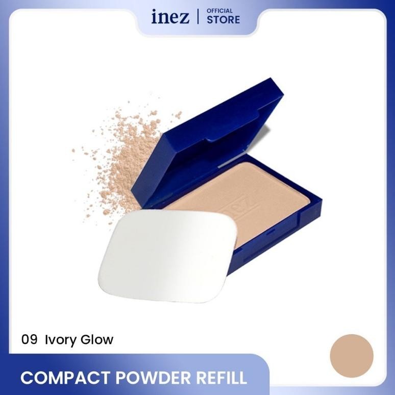 Berkualitas Inez Reffil Compact Powder Exp 2026 / Bedak padat inez original 100 %