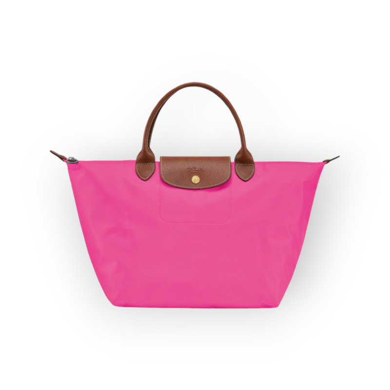 LONGCHAMP Medium Le Pliage Top Handle Bag in Candy