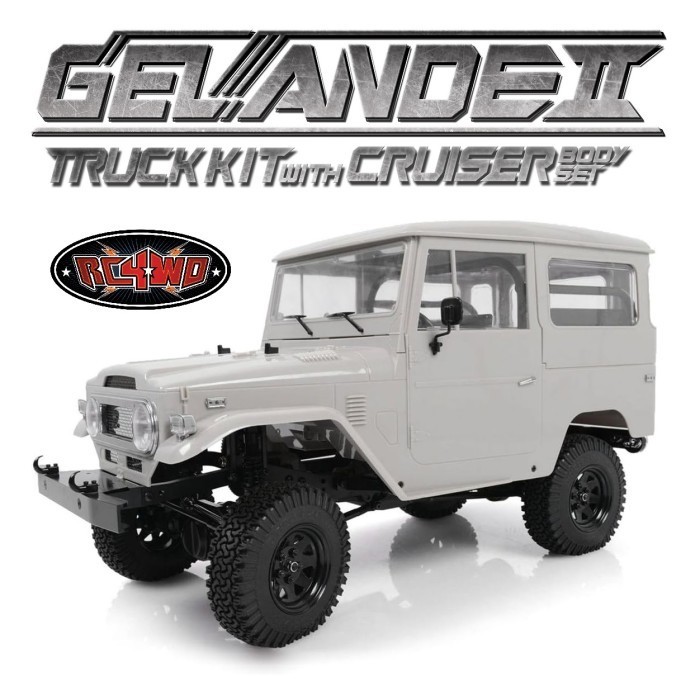 Kit RC4WD Gelande II Toyota Cruiser FJ40 275mm ARTR 1/10 Rc Crawler