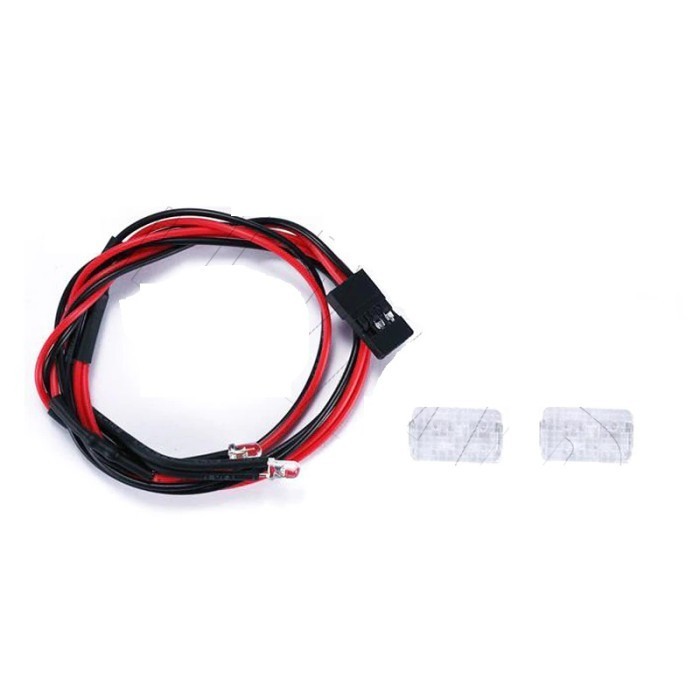 LED Light Realistic WPL D12 D24 accessories Body kit RC car