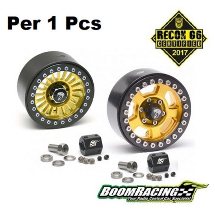 Velg Boom Racing Venomous KRAIT 1.9 Gold Aluminum Beadlock 4pcs