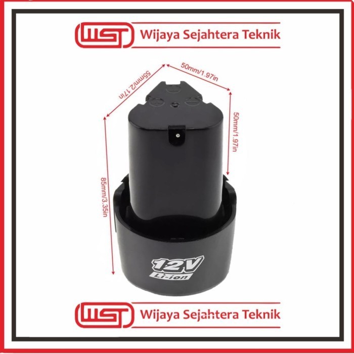 BATERAI MESIN POTONG RUMPUT & MESIN BOR BATERAI 12VOLT 1.5AH