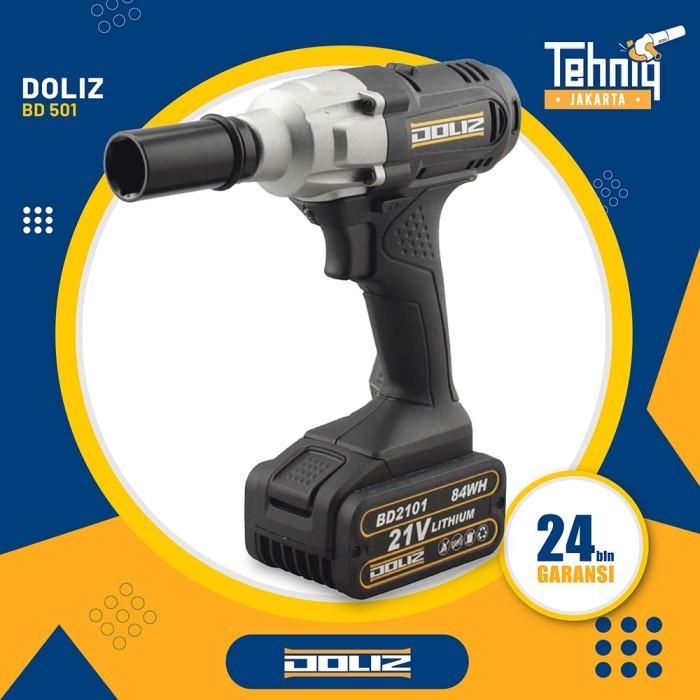 MESIN PEMBUKA BAUT BD 501 DOLIZ CORDLESS IMPACT WRENCH