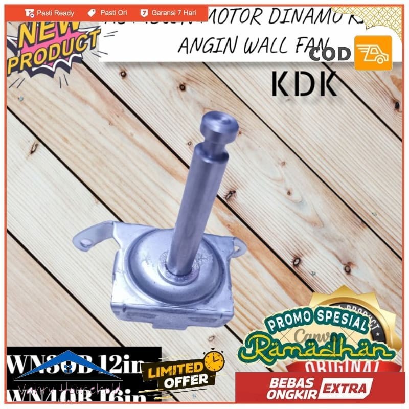 AS MESIN MOTOR DINAMO KDK KIPAS ANGIN WALL FAN WN30B WN40B 12in 16in - WN40B 16in