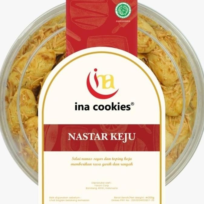 

Ina Cookies Nastar Keju Reguler Berkualitas