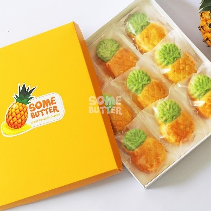 

New Sale Hampers Kue Nastar Wisman Premium Taiwan Jumbo (9Pcs) By Some Butter Original