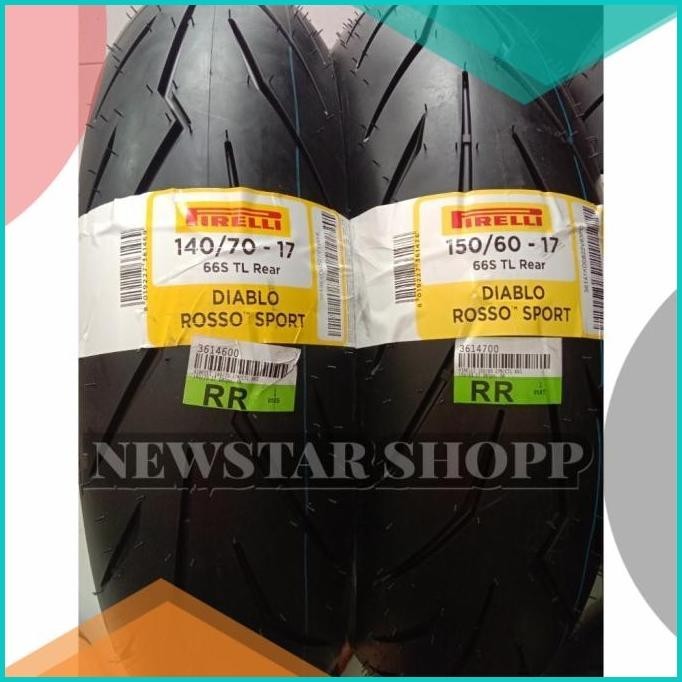 ban pirelli diablo rosso sport 150/60 17 140/70 17 satuan 19F3B2024 to
