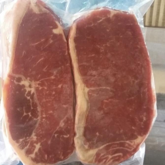 

DAGING SAPI SIRLOIN STEAK AUST GRADE A @ 1KG AMALANOVY29