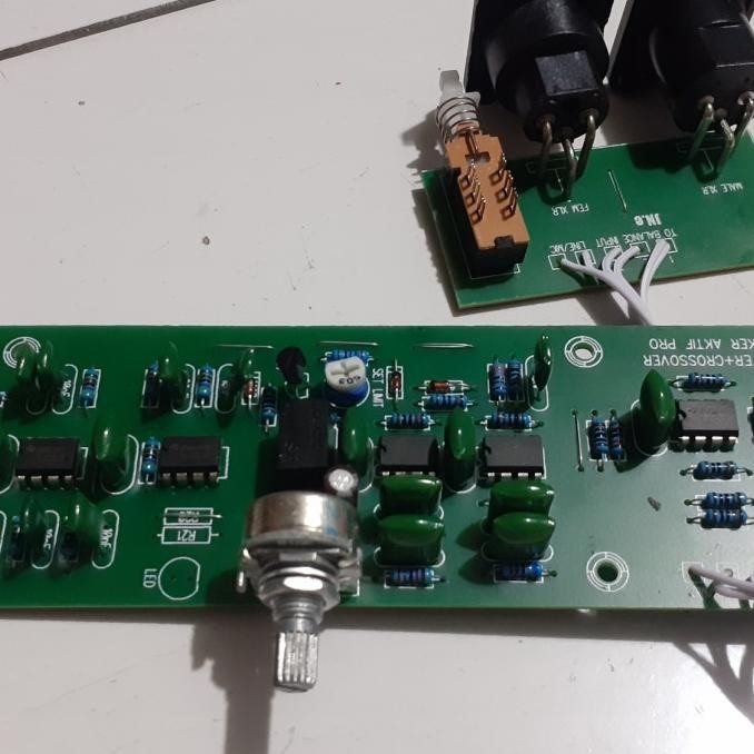 Kit Preamp Limiter Crossover 2Way Untuk Speaker Aktif Pro