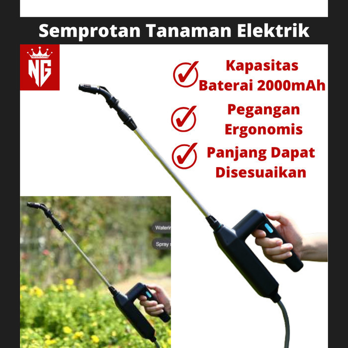 Semprotan Air Tanaman Elektrik Otomatis Alat Semprot Hama Portable