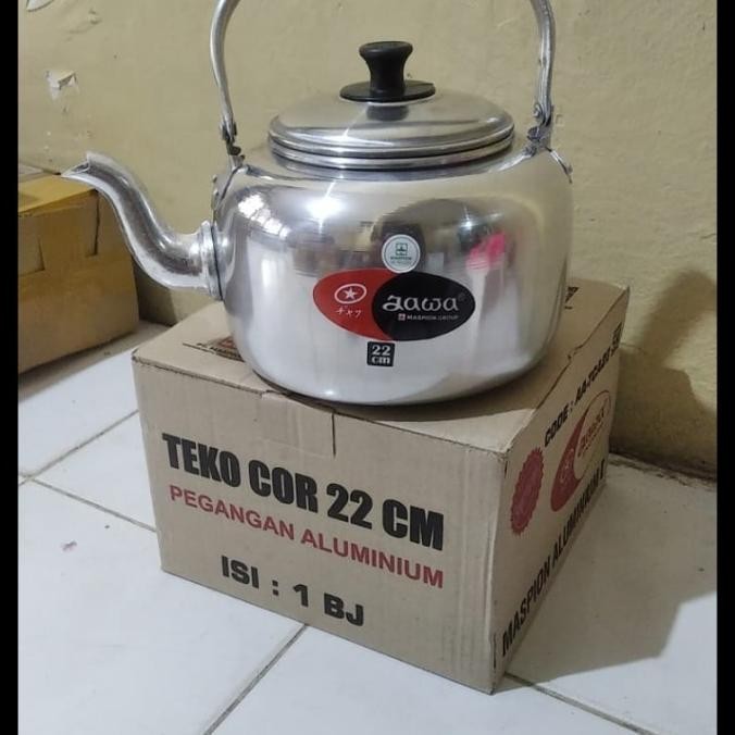 Teko Aluminium Cor 22 Cm Teko Jadul Kualitas Premium