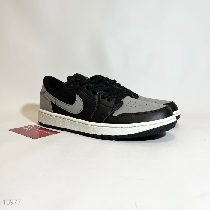 Nike Air Jordan 1 Retro Low Golf Shadow Grey Black Sail Medium Grey