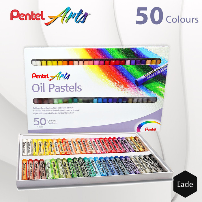 

Crayon Pentel Arts Oil Pastels 50 Warna / Colour / Color
