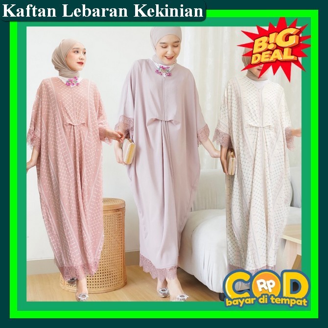 Dres Drwss Ied Raya Buju Kndangan Muslem Wsnita Kaftan Lebaran 2024 Mewah Remaja Gasmis Kafran Bordi
