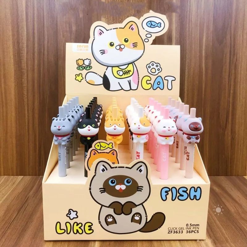 

Pena Kucing Gemoy Gel Pen Cat