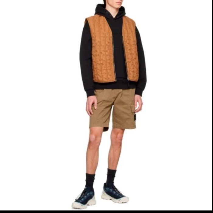 Hards Celana Pria Stone Island Pendek Coklat
