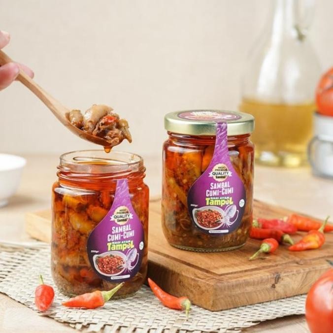 

sambal cumi baby 250 gram JUMBO TB