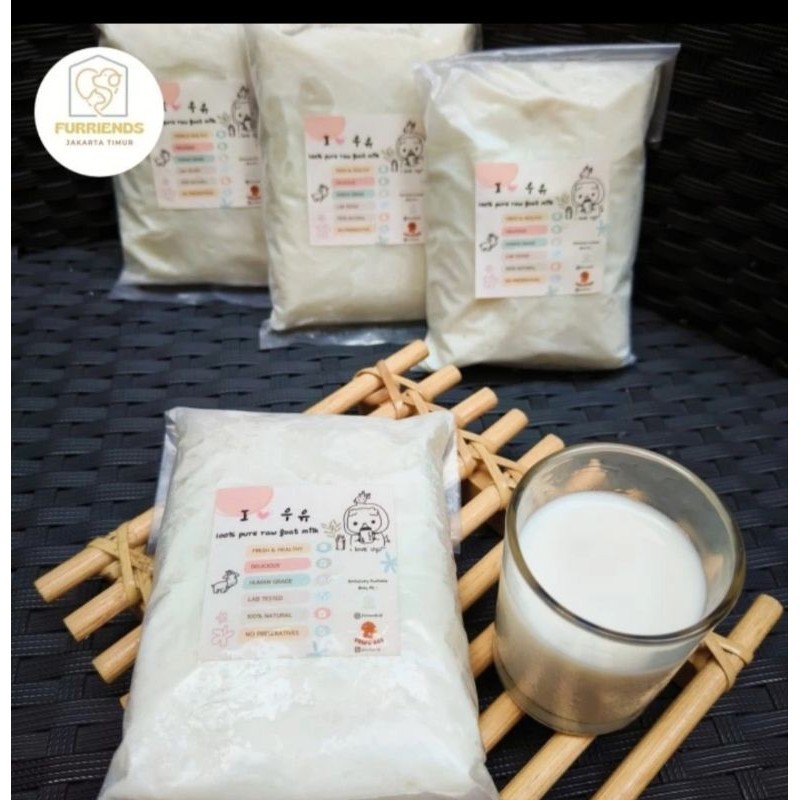 UYU Raw Goat Milk Susu Kefir Probiotic Kesehatan Pencernaan Anjing Kucing Bergizi Tinggi