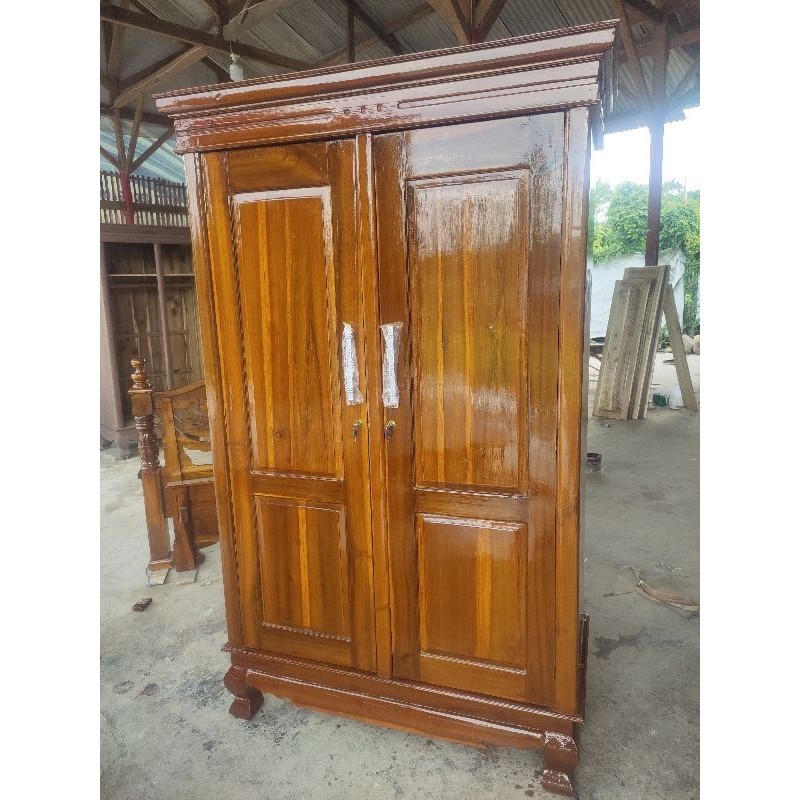 lemari pintu 2 jati jumbo