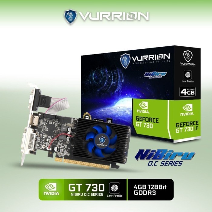 Vga Vurrion Gt 730 Gt730 4Gb Ddr3 Lp