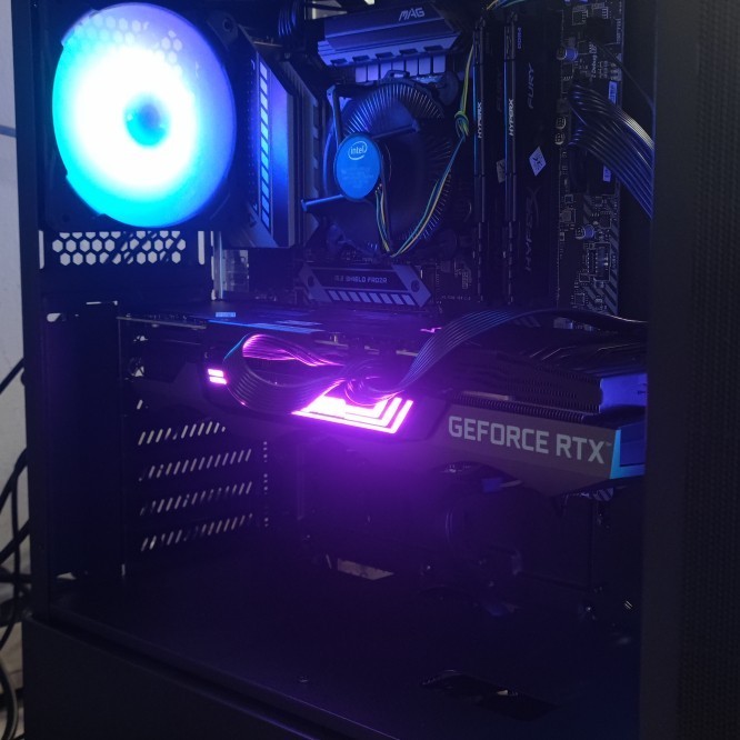 Pc Cpu Gaming Core I5 10400F Ram 16Gb Vga Rtx 3080