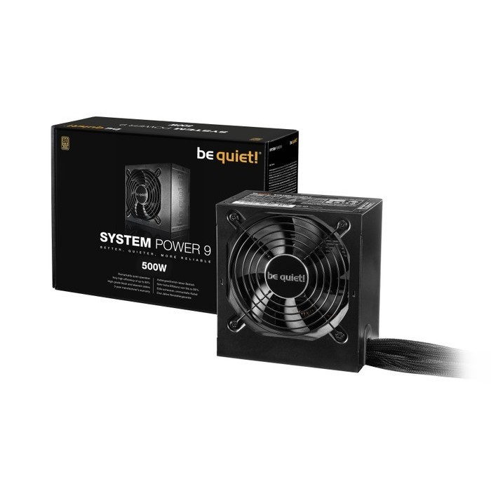 Psu Power Supply Be Quiet System Power U9 500W - 80+ Bronze Certified