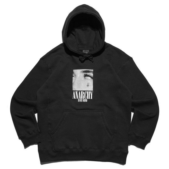 Insurgent Hoodie Pria Anarchy Hoodie Black