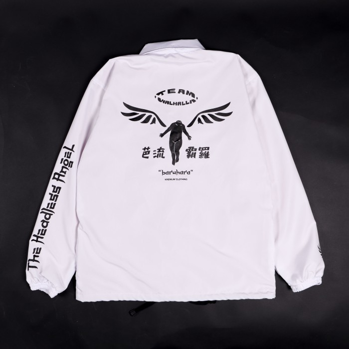 Kremlin Coach Jacket Putih - Valhalla