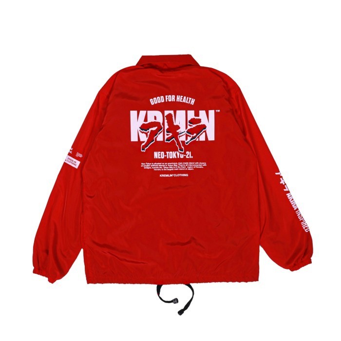 Kremlin Coach Jacket Merah - Akira