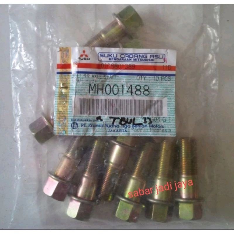 baut as roda baut nap canter Ps110 Ps125Ps100 Ps120 ragasa asli