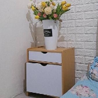MEJA NAKAS MINI BEDSIDE TABLE MEJA KAMAR TIDUR MINIMALIS MEJA NAKAS PORTABLE MEJA NAKAS MINIMALIS