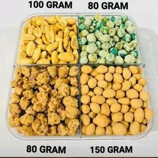 

paket kacang sekat 4