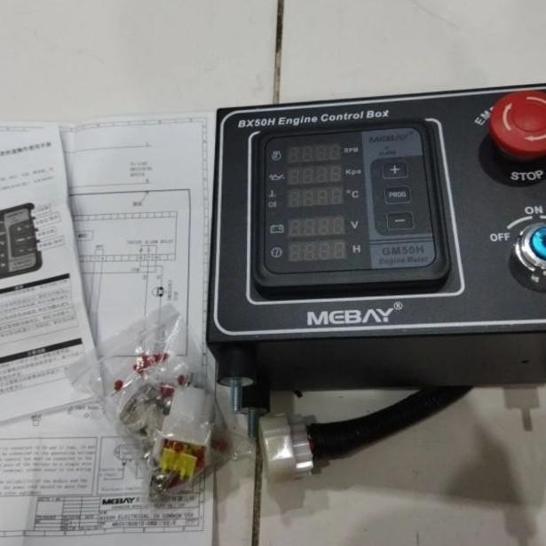 Terbaru Box Panel Bx50H Mebay Control Engine Pompa Hydrant Gm50H Genset