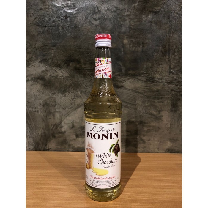 

SYRUP MONIN WHITE CHOCOLATE 700 ml SIRUP COKLAT PUTIH