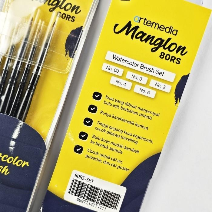 

ARTE 80RS MANGLON BRUSH SET Best Seller