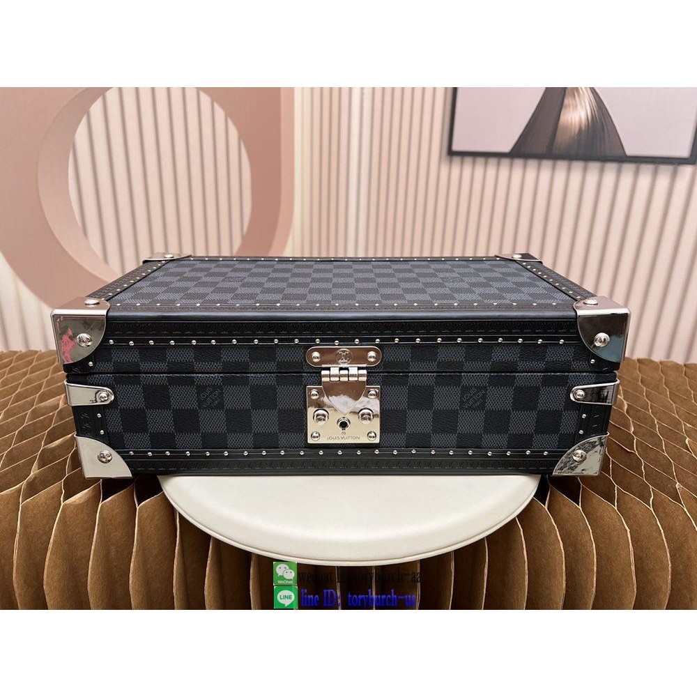 M4700B upscale LV watch storage box case 8 slots watch display organizer jewelry storage box