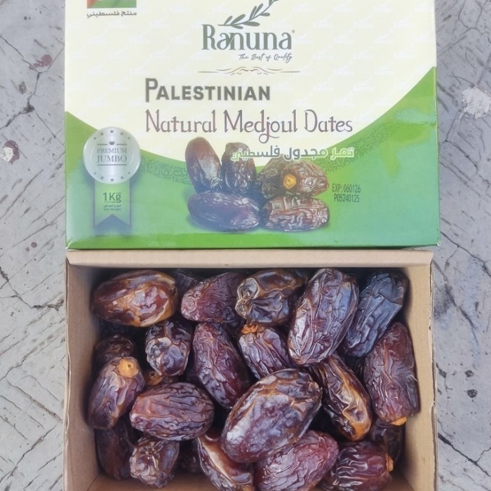 

Kurma Medjool luxury Syam 1Kg Medjol Palestine Premium Super Jumbo