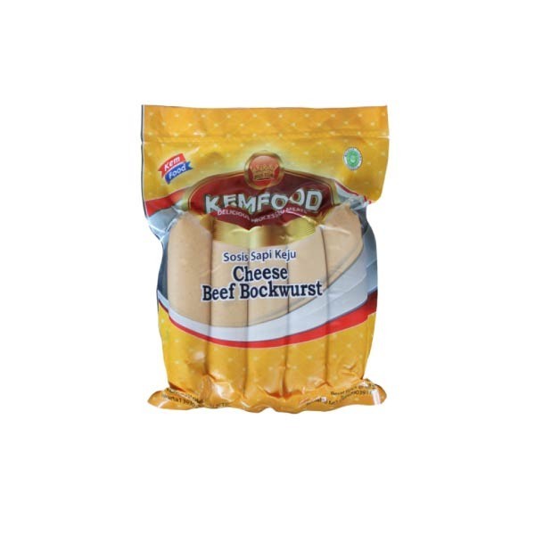 

KEMFOOD BOCKWURST CHEESE 340 GR - SOSIS