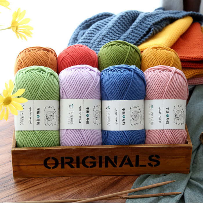 

Benang Rajut Soft Milk Cotton 6ply Katun Serat Susu YEOH (Catalog 1)