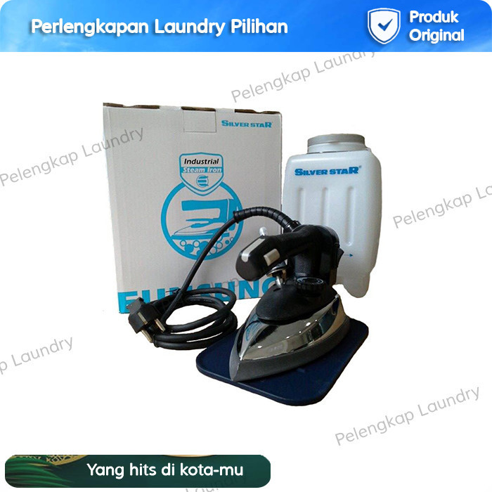 Setrika Uap Listrik Gantung F-strong Setrika Infus Laundry