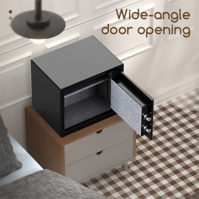 Deli Et587 Safe Box - Brankas Digital Fireproof Et 587
