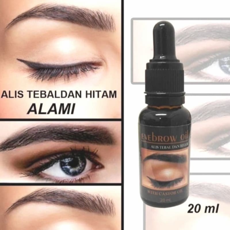 0bat Penumbuh Alis dan Bulu Mata Aman & Ampuh/Eyebrow Oil Serum ORI Terlaris