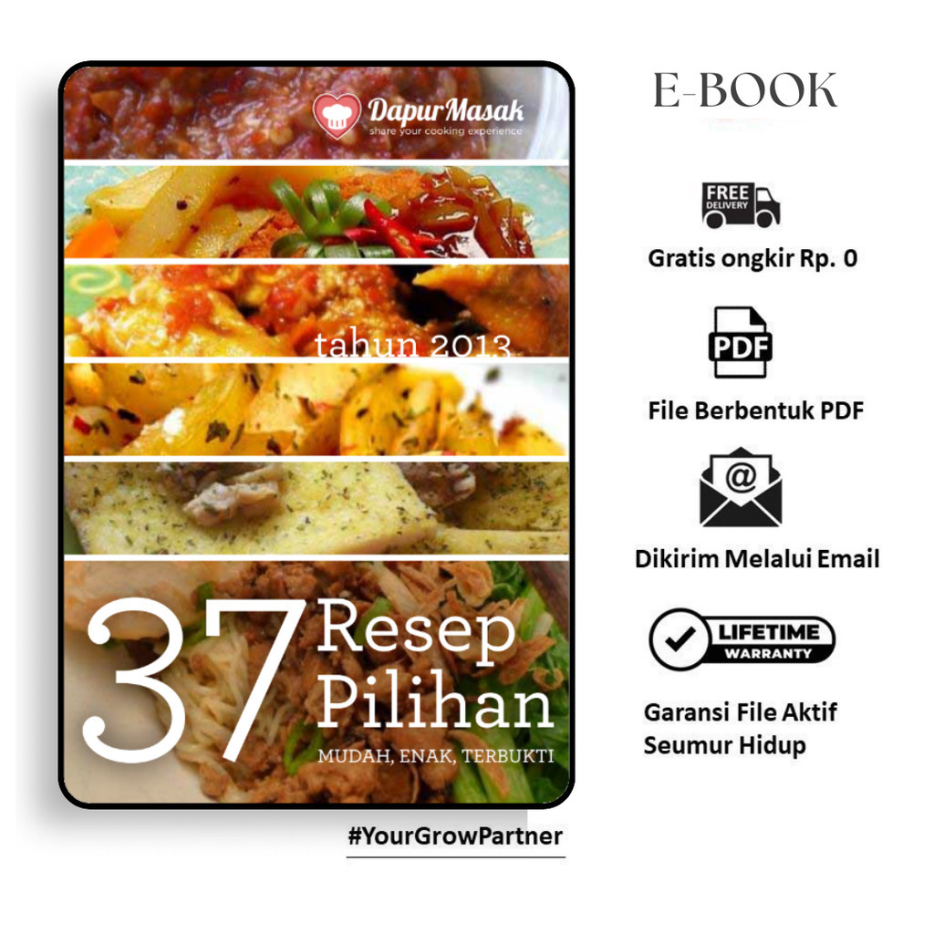 

222. 37 RESEP PILIHAN MUDAH ENAK TERBUKTI (TIM PENYUSUN) - [-]