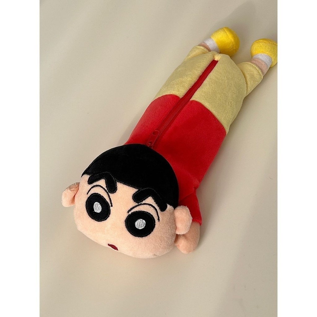 

Crayon Xiaoxin Limited Three-Dimensional Plush Doll Cute Zipper Stationery Pencil Case