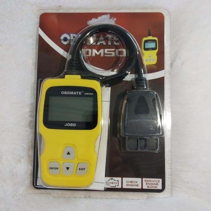 Ready Scanner Mobil Injeksi Obdmate Obd2 Om500 Original