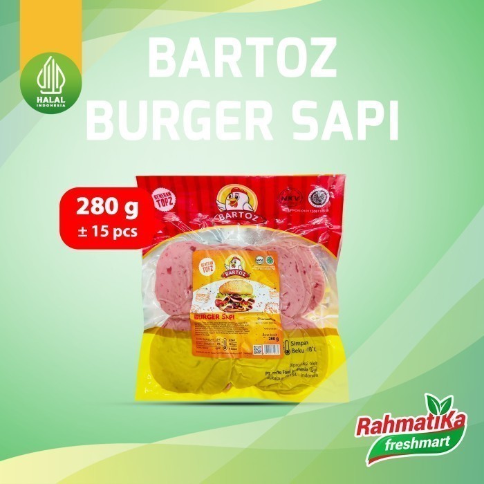 

Bartoz Burger Sapi Mini 280 gr