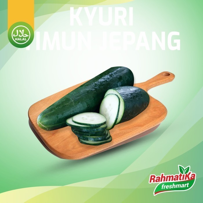 

Timun Kyuri Segar / Timun Jepang Fresh 1 Kg (Sayur Segar)